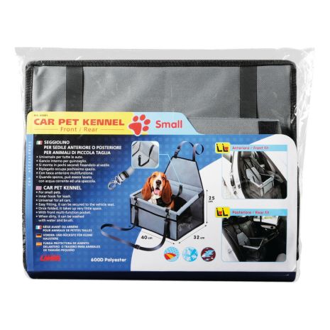 ΕΙΔΙΚΟ ΚΑΘΙΣΜΑ (ΚΟΥΤΙ) ΑΥΤΟΚΙΝΗΤΟΥ ΓΙΑ ΣΚΥΛΟ CAR PETS KENNEL (S) 40x32x25cm ΜΕ ΛΟΥΡΙ ΔΕΣΙΜΑΤΟΣ ΤΟΥ ΚΟΛΑΡΟΥ Auto Moto Tyres 