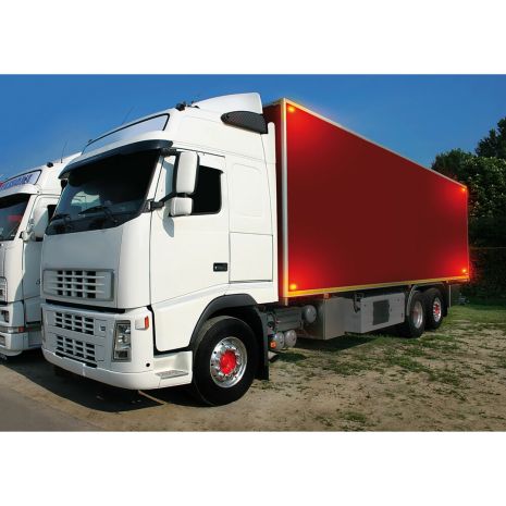 ΦΩΣ ΟΓΚΟΥ ΦΟΡΤΗΓΟΥ 24V 3 LED 80x22mm ΠΟΡΤΟΚΑΛΙ - 1 ΤΕΜ. Auto Moto Tyres 