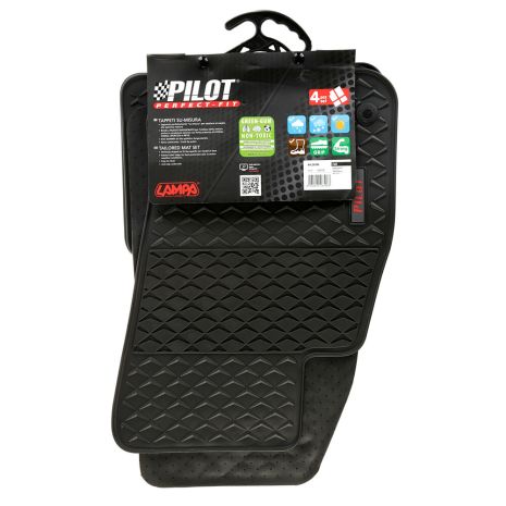 ΜΑΡΚΕ ΠΑΤΑΚΙΑ ΣΕ ΣΚΑΦΗ ΛΑΣΤΙΧΟ ΓΙΑ FIAT GRANDE PUNTO 3D / 5D 09/2005 - 04/2012 PILOT ECO GOMMA STYLE A (ΜΕ ΚΟΥΜΠΩΜΑΤΑ) LAMPA - 4 ΤΕΜ. Auto Moto Tyres 