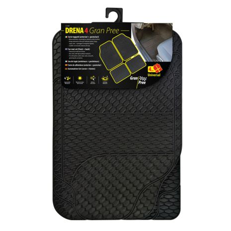 ΠΑΤΑΚΙΑ ΛΑΣΤΙΧΟ DRENA-4 GRAN PREE (PVC) 46x68cm+45x34cm 4ΤΕΜ Auto Moto Tyres 