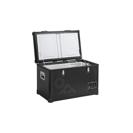 ΨΥΓΕΙΟ TB74 STEEL BLACK ΜΕΤΑΛΛΙΚΟ 71L 12/24V 85W 499x810x492mm INDEL B - 1 TEM. Auto Moto Tyres 