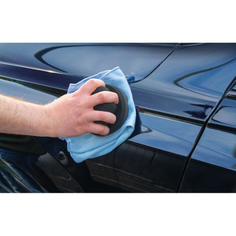 ΣΦΟΥΓΓΑΡΙ ΧΕΙΡΟΣ ΠΛΥΣΙΜΑΤΟΣ/ΓΥΑΛΙΣΜΑΤΟΣ ΜΕ ΕΡΓΟΝΟΜΙΚΗ ΛΑΒΗ Φ 105mm ΓΚΡΙ/ΜΑΥΡΟ HEX GRIP LAMPA - 1 ΤΕΜ Auto Moto Tyres 