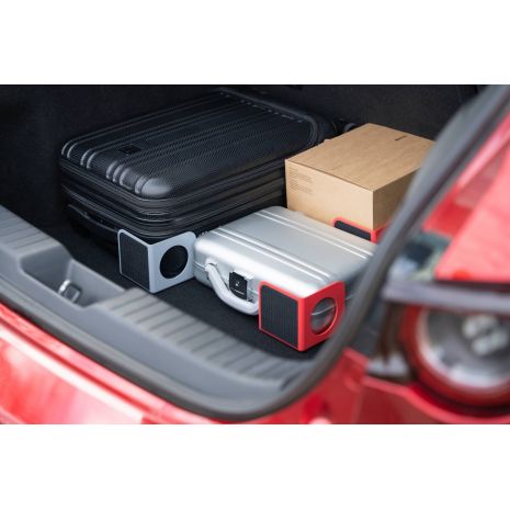 ΣΤΑΘΕΡΟΠΟΙΗΤΗΣ / ΔΙΑΧΩΡΙΣΤΙΚΟ STOPPER NOOK ΓΙΑ ΤΟ ΠΟΡΤ ΜΠΑΓΚΑΖ ΑΠΟ ΠΛΑΣΤΙΚΟ ΣΕ ΓΚΡΙ ΧΡΩΜΑ ΜΕ ΑΝΤΙΟΛΙΣΘΗΤΙΚΑ ΜΑΞΙΛΑΡΑΚΙΑ ΚΑΙ ΑΥΤΟΚΟΛΛΗΤΑ ΤΥΠΟΥ VELCRO RATI - 2 ΤΕΜ. Auto Moto Tyres 