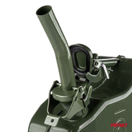 ΣΤΟΜΙΟ ΜΕ ΣΠΙΡΑΛ ΕΥΚΑΜΠΤΟ ΓΙΑ ΜΕΤΑΛΛΙΚΑ ΜΠΕΤΟΝΙΑ ΧΩΡΗΤΙΚΟΤΗΤΑΣ 5/10/20LT ΤΥΠΟΥ JERRY CAN ΠΡΑΣΙΝΟ ΑΜΙΟ - 1 ΤΕΜ. Auto Moto Tyres 