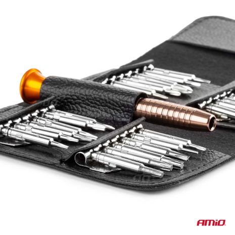 ΚΑΤΣΑΒΙΔΙ ΑΚΡΙΒΕΙΑΣ ΜΕ ΑΝΤΑΛΛΑΚΤΙΚΕΣ ΜΥΤΕΣ (24 ΔΙΑΦΟΡΕΤΙΚΑ ΣΧΕΔΙΑ & ΜΕΓΕΘΗ) ΣΕΤ ΣΕ ΘΗΚΗ ΜΕΤΑΦΟΡΑΣ ΑΜΙΟ - 1 σετ. Auto Moto Tyres 