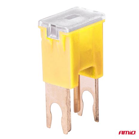 ΑΣΦΑΛΕΙΕΣ JapVal PAL U ΑΡΣΕΝΙΚΕΣ 60A ΣΕ ΚΙΤΡΙΝΟ ΧΡΩΜΑ AMIO - 2 Τεμ. Auto Moto Tyres 