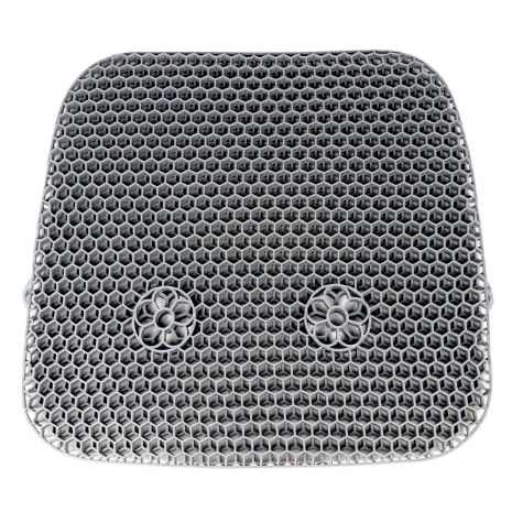 ΜΑΞΙΛΑΡΙ ΚΑΘΙΣΜΑΤΟΣ ΠΛΑΣΤΙΚΟ/GEL 42x40x5cm ΓΚΡΙ ΧΡΩΜΑ AMIO - 1 Τεμ. Auto Moto Tyres 