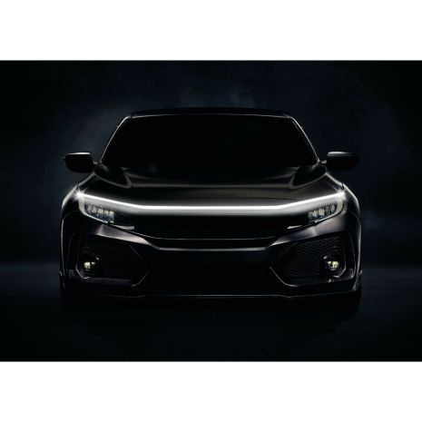 ΤΑΙΝΙΑ ΣΙΛΙΚΟΝΗΣ LED ΜΕ ΛΕΥΚΟ ΦΩΣ ΓΙΑ ΚΑΠΟ ΕΜΠΡΟΣ ΑΥΤΟΚΟΛΛΗΤΗ HOOD LED LIGHT 12V IP67 12Χ5mm 120cm LAMPA -  1 Τεμ. Auto Moto Tyres 