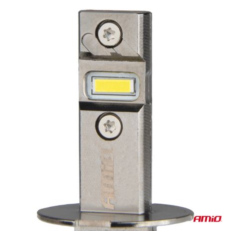 ΛΑΜΠΕΣ LED H3 12V 60W 6.000K 5.600lm +400% LED CAN-BUS HYBRID SERIES AMIO - 2 ΤΕΜ. Auto Moto Tyres 