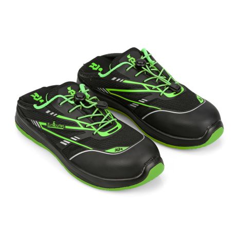 ΠΙΣΤΟΠΟΙΗΜΕΝΑ ΠΑΠΟΥΤΣΙΑ ΕΡΓΑΣΙΑΣ ΑΣΦΑΛΕΙΑΣ HYBRID TECH GREEN ΜΑΥΡΟ/ΠΡΑΣΙΝΟ Νο42 EUROROUTIER Auto Moto Tyres 