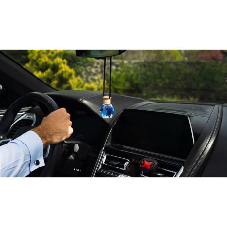 ΑΡΩΜΑΤΙΚΟ ΑΥΤΟΚΙΝΗΤΟΥ DIAMOND DUST ΚΡΕΜΑΣΤΟ ΜΕ ΑΡΩΜΑ OCEAN  ΣΕ ΣΧΗΜΑ ΔΙΑΜΑΝΤΙΟΥ LAMPA - 1 ΤΕΜ. Auto Moto Tyres 