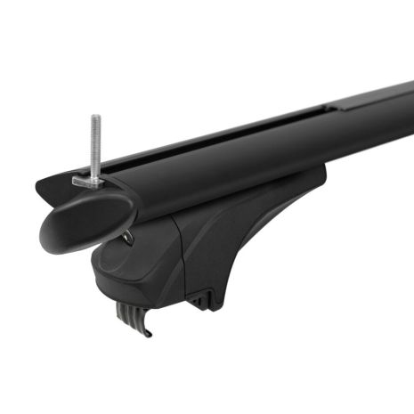 ΜΠΑΡΕΣ ΑΛΟΥΜΙΝΙΟΥ SONIC BLACK 120cm ΣΕ ΜΑΥΡΟ ΧΡΩΜΑ ΓΙΑ ΟΡΟΦΗ ΜΕ FLUSH ΚΑΙ RAISED RAILS MENABO - 2 ΤΕΜ. Auto Moto Tyres 