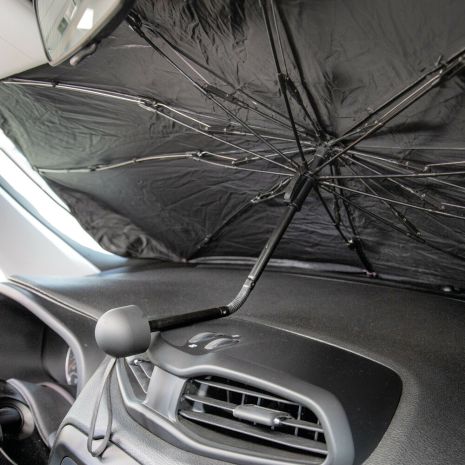 ΗΛΙΟΠΡΟΣΤΑΣΙΑ ΕΣΩΤΕΡΙΚΗ ΠΑΡΜΠΡΙΖ ΟΜΠΡΕΛΑ PREMIUM (L) 79x140cm LAMPA - 1 ΤΕΜ. Auto Moto Tyres 