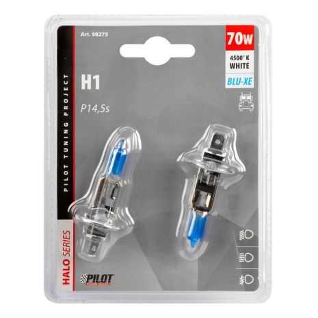 ΛΑΜΠΑ H1 24V 70W Blue-Xenon (P14,5s) 4500K Auto Moto Tyres 