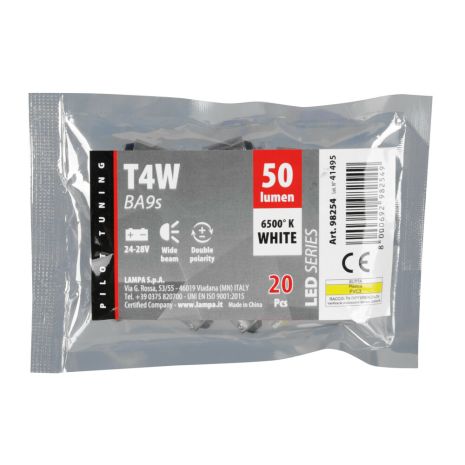 T4W 24/28V BA9s HYPER-LED ΛΕΥΚΟ Auto Moto Tyres 