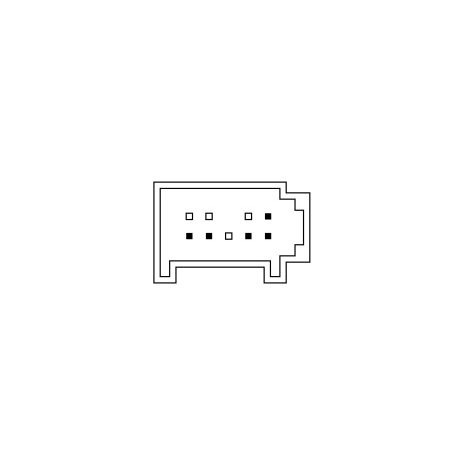 Διακόπτης Μονός για VW POLO CLASSIC 00-01 5 επαφών Auto Moto Tyres 