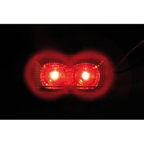 Φως Φορτηγού 24V 2LED 70x35mm Κόκκινο Auto Moto Tyres 