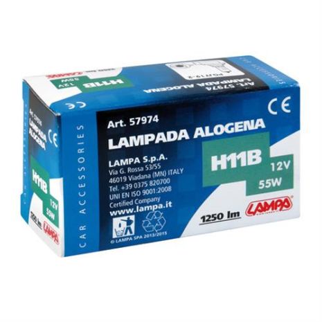 H11B Λάμπα Αλογόνου 12V - 55W - PGJY19-2 - 1 τεμ Κουτί Auto Moto Tyres 