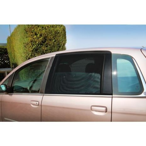 Ηλιοπροστασίες φορετές στη πόρτα από πολυεστέρα για πλαϊνά πίσω τζάμια Large Auto Moto Tyres 