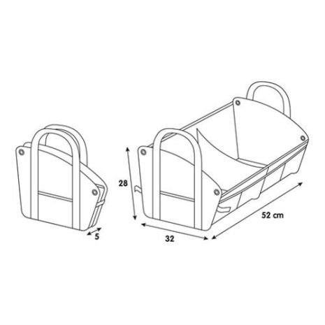 ORGANIZER ΠΟΡΤ ΜΠΑΓΚΑΖ DELUXE (M) 52 Χ 32 cm Auto Moto Tyres 