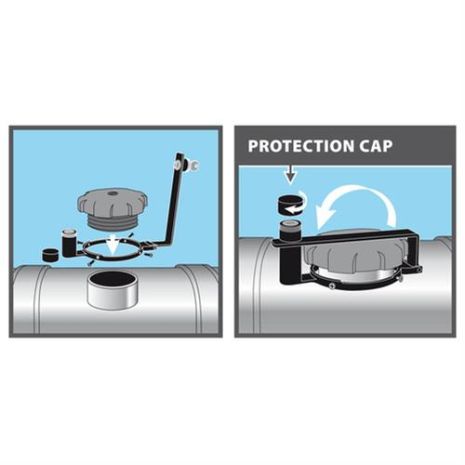 ΑΝΤΙΚΛΕΠΤΙΚΟ ΣΥΣΤΗΜΑ T-BLOCK ΤΑΠΑΣ ΡΕΖΕΡΒΟΥΑΡ ΦΟΡΤΗΓΟΥ 80mm Auto Moto Tyres 