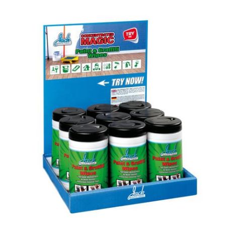 Υγρομάντηλα Χεριών JACK PAINT ΚΑΙ GRAFFITI 25τεμ Auto Moto Tyres 