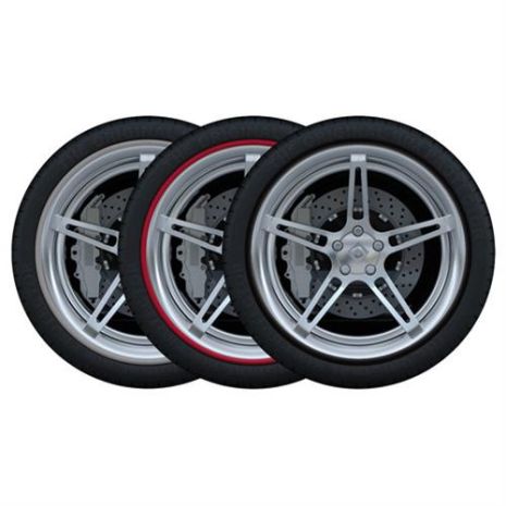 ΔΙΑΚΟΣΜΗΤΙΚΑ/ΠΡΟΣΤΑΤΕΥΤΙΚΑ ΔΑΚΤΥΛΙΔΙΑ ΖΑΝΤΑΣ ΑΣΗΜΙ 20 INCH RIM RINGZ -4ΤΕΜ. Auto Moto Tyres 