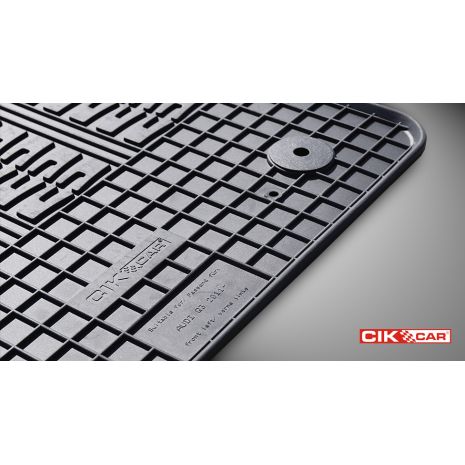 ΜΑΡΚΕ ΠΑΤΑΚΙΑ ΣΕ ΣΚΑΦΗ ΛΑΣΤΙΧΟ ΓΙΑ AUDI Q3 2011-2018 ΣΕ ΜΑΥΡΟ ΧΡΩΜΑ ΜΕ ΚΟΥΜΠΩΜΑΤΑ CIK - 4 ΤΕΜ. Auto Moto Tyres 