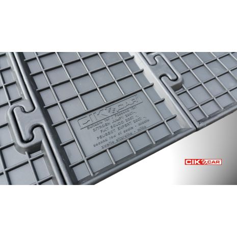 ΜΑΡΚΕ ΠΑΤΑΚΙΑ ΣΕ ΣΚΑΦΗ ΛΑΣΤΙΧΟ ΓΙΑ PEUGEOT EXPERT 2006-2016 / CITROEN JUMPY 2006-2016 / FIAT SCUDO 2006-2016 / TOYOTA PROACE 2013-2016 ΣΕ ΜΑΥΡΟ ΧΡΩΜΑ ΜΕ ΚΟΥΜΠΩΜΑΤΑ CIK - 3 ΤΕΜ. Auto Moto Tyres 