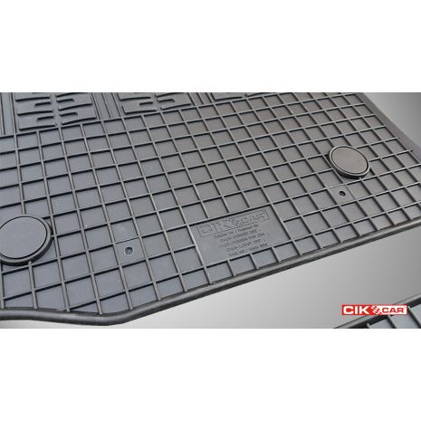 ΜΑΡΚΕ ΠΑΤΑΚΙΑ ΣΕ ΣΚΑΦΗ ΛΑΣΤΙΧΟ ΓΙΑ DACIA DOKKER 2012-2021 / DACIA LODGY 2012+ ΣΕ ΜΑΥΡΟ ΧΡΩΜΑ ΜΕ ΚΟΥΜΠΩΜΑΤΑ CIK - 4 ΤΕΜ. Auto Moto Tyres 