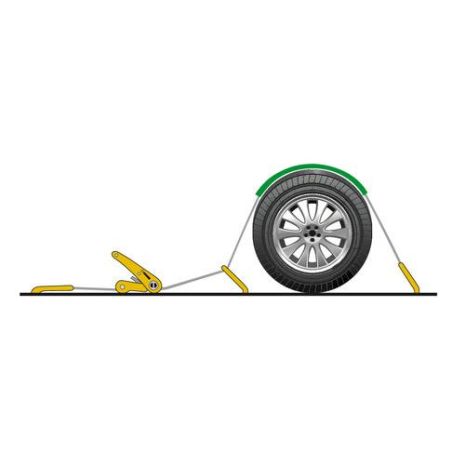 ΙΜΑΝΤΑΣ ΔΕΣΙΜΑΤΟΣ ΜΕ ΚΑΣΤΑΝΙΑ 50mmX250cm max5.000kg 1ΤΕΜ. Auto Moto Tyres 