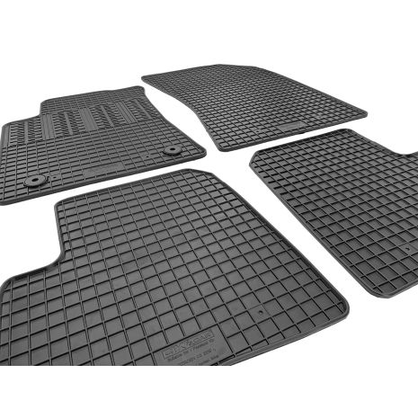 ΜΑΡΚΕ ΠΑΤΑΚΙΑ ΣΕ ΣΚΑΦΗ ΛΑΣΤΙΧΟ ΓΙΑ CITROEN C3 2016+ ΣΕ ΜΑΥΡΟ ΧΡΩΜΑ ΜΕ ΚΟΥΜΠΩΜΑΤΑ CIK - 4 ΤΕΜ. Auto Moto Tyres 