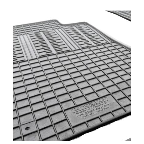 ΜΑΡΚΕ ΠΑΤΑΚΙΑ ΣΕ ΣΚΑΦΗ ΛΑΣΤΙΧΟ ΓΙΑ ALFA ROMEO GIULIA 2015+ ΣΕ ΜΑΥΡΟ ΧΡΩΜΑ ΜΕ ΚΟΥΜΠΩΜΑΤΑ CIK - 4 ΤΕΜ. Auto Moto Tyres 