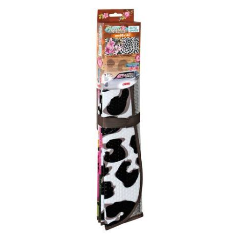 ΕΣΩΤΕΡΙΚΗ ΗΛΙΟΠΡΟΣΤΑΣΙΑ ΠΑΡΜΠΡΙΖ PREMIUM FLOWER LEOPARD (68 Χ 147 cm) Auto Moto Tyres 