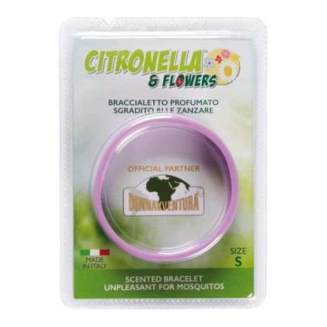 ΒΡΑΧΙΟΛΑΚΙ ΑΝΤΙΚΟΥΝΟΥΠΙΚΟ CITRONELLA ΚΑΙ FLOWERS (S) 5 cm (ΔΙΑΦΟΡΑ ΧΡΩΜΑΤΑ) - 1 ΤΕΜ. Auto Moto Tyres 