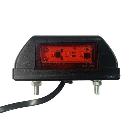 ΦΩΣ ΟΓΚΟΥ LD703 12/24V 6LED HORPOL ΚΟΚΚΙΝΟ/ ΛΕΥΚΟ (ΔΙΠΛΗΣ ΟΨΗΣ) 8,3 x 3,5 cm -1ΤΕΜ. Auto Moto Tyres 