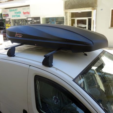 ΜΠΑΓΚΑΖΙΕΡΑ ΟΡΟΦΗΣ RACE AXION STRIKE 440L 65.01.N (ΜΑΥΡΗ/ΕΛΑΦΡΩΣ ΑΝΑΓΛΥΦΗ - 199X84X35 cm - MAX 75 kg) Auto Moto Tyres 