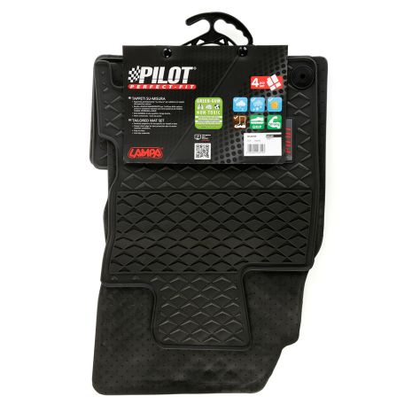 ΜΑΡΚΕ ΠΑΤΑΚΙΑ ΣΕ ΣΚΑΦΗ ΛΑΣΤΙΧΟ ΓΙΑ NISSAN QASHQAI 02/2014 - 03/2021 PILOT ECO GOMMA STYLE A (ΜΕ ΚΟΥΜΠΩΜΑΤΑ) LAMPA - 4 ΤΕΜ. Auto Moto Tyres 