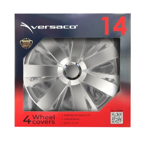 ΤΑΣΙΑ 14" HUBCAP RC ENERGY ΑΣΗΜΙ ΣΕΤ 4ΤΕΜ ΣΕ ΚΟΥΤΙ ΑΜΙΟ Auto Moto Tyres 