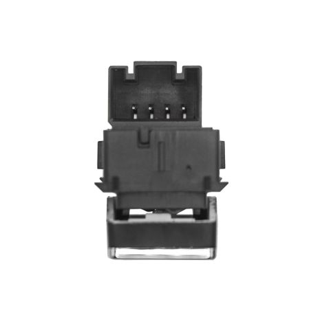 ΔΙΑΚΟΠΤΗΣ ΓΙΑ SKODA OCTAVIA 2013+ ΜΠΡΟΣΤΑ ΔΕΞΙΑ ΧΡΩΜΙΟ ΠΑΡΑΘΥΡΩΝ Auto Moto Tyres 