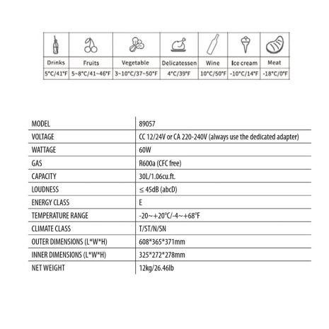 ΨΥΓΕΙΟ/ΚΑΤΑΨΥΚΤΗΣ 30LT/12/24V+220V ΦΟΡΗΤΟ ΜΕ ΣΥΜΠΙΕΣΤΗ/ΘΕΡΜΟΣΤΑΤΗ ΚΑΙ ΨΗΦΙΑΚΗ ΟΘΟΝΗ FC-30 LAMPA - 1 TEM. Auto Moto Tyres 