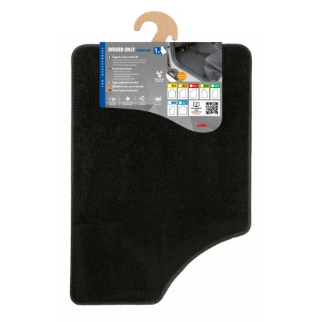 ΠΑΤΑΚΙ ΜΟΚΕΤΑ ΟΔΗΓΟΥ SC-3 DRIVER ONLY 49x70cm ΜΑΥΡΟ ΧΡΩΜΑ  LAMPA - 1 ΤΕΜ Auto Moto Tyres 