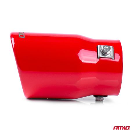 ΑΚΡΟ (ΜΠΟΥΚΑ) ΕΞΑΤΜΙΣΗΣ MT-017R ΚΟΚΚΙΝΟ ΧΡΩΜΑ Φ43-62 130x76mm ΑΜΙΟ - 1 ΤΕΜ. Auto Moto Tyres 