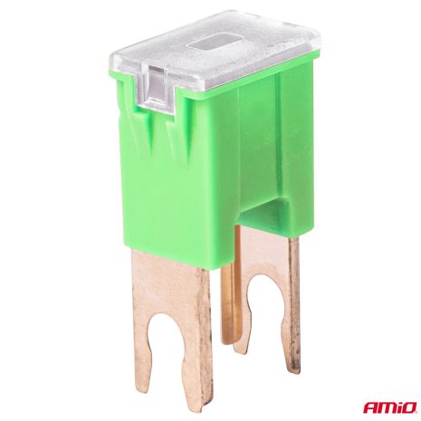 ΑΣΦΑΛΕΙΕΣ JapVal PAL U ΑΡΣΕΝΙΚΕΣ 40A ΣΕ ΠΡΑΣΙΝΟ ΧΡΩΜΑ AMIO - 2 Τεμ. Auto Moto Tyres 