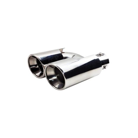 ΑΚΡΟ (ΜΠΟΥΚΑ) ΕΞΑΤΜΙΣΗΣ INOX ΔΙΠΛΗΣ ΑΠΟΛΗΞΗΣ Φ37-59 mm (ΜΗΚΟΣ 250/220mm/ΔΙΑΜΕΤΡΟΣ ΕΞΩΤΕΡΙΚΗ 90x2mm) SIMONI RACING  - 1 τεμ. Auto Moto Tyres 