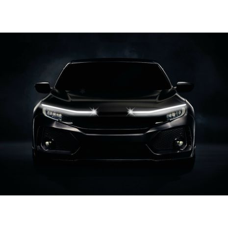 ΤΑΙΝΙΑ ΣΙΛΙΚΟΝΗΣ LED ΜΕ ΛΕΥΚΟ ΦΩΣ ΓΙΑ ΚΑΠΟ ΕΜΠΡΟΣ ΑΥΤΟΚΟΛΛΗΤΗ HOOD LED LIGHT 12V IP67 12Χ5mm 120cm LAMPA -  1 Τεμ. Auto Moto Tyres 