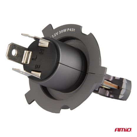 ΛΑΜΠΕΣ LED H4 12V 60W 6.000K 5.600lm +400% LED CAN-BUS HYBRID SERIES AMIO - 2 ΤΕΜ. Auto Moto Tyres 