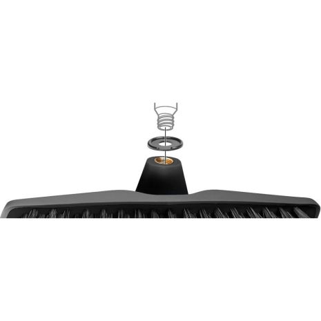 ΒΟΥΡΤΣΑ ΠΛΥΣΙΜΑΤΟΣ ΜΕ ΠΛΑΣΤΙΚΗ ΤΡΙΧΑ (PVC) TRINITY 25x8cm ΓΙΑ ΚΟΝΤΑΡΙΑ(L3802.4/L3802.5/L3802.6) LAMPA - 1 ΤΕΜ. Auto Moto Tyres 