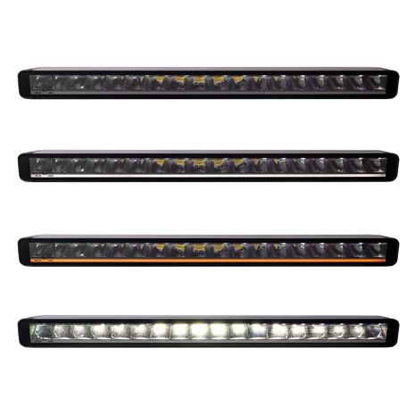ΠΡΟΒΟΛΕΑΣ DRIVING LIGHT BLACK SERIES 18x5W LED 12-48V 90W 5.700K 7.560lm 2 ΧΡΗΣΕΩΝ 534x54x58mm mTECH - 1 τεμ. Auto Moto Tyres 
