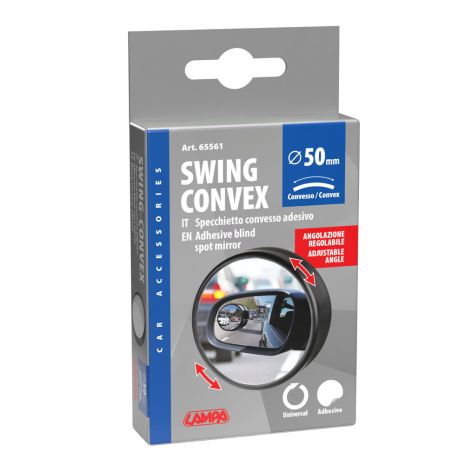 ΚΑΘΡΕΠΤΗΣ ΣΤΡΟΓΓΥΛΟΣ ΠΡΙΣΜΑΤΙΚΟΣ ΠΕΡΙΣΤΡΕΦΟΜΕΝΟΣ SWING 50 mm Auto Moto Tyres 